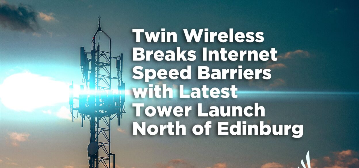 Twin Wireless franchit les barrières de la vitesse Internet avec l’installation de son dernier pylône au nord d’Edinburg